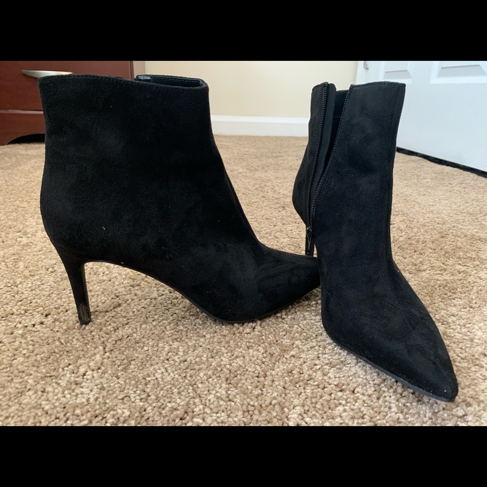 Black booties